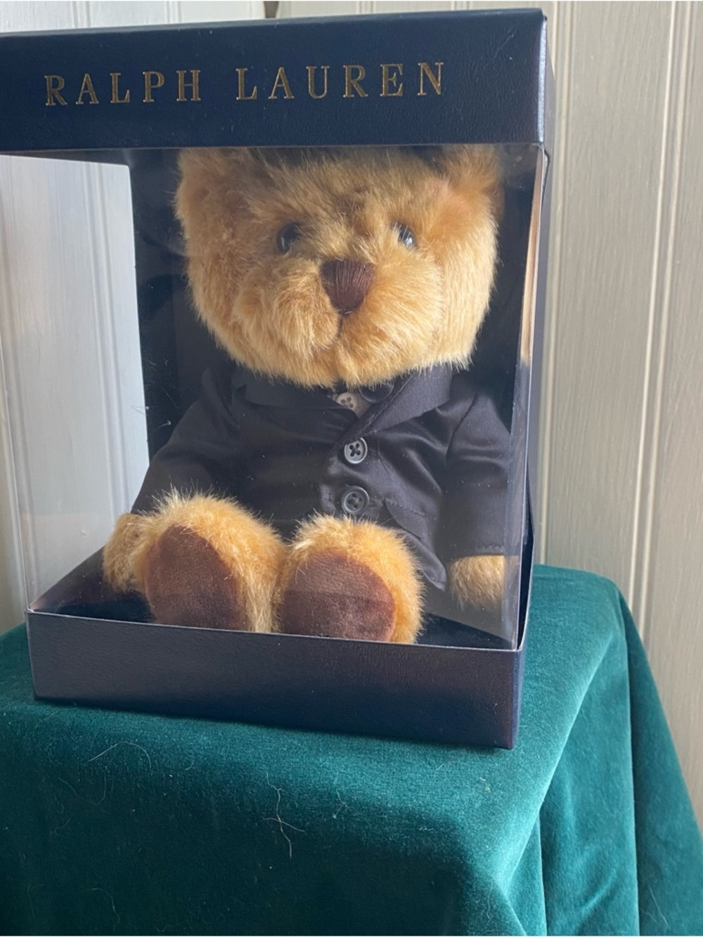 Ralph Lauren Brown Plush Bear Tuxedo Teddy New in Box